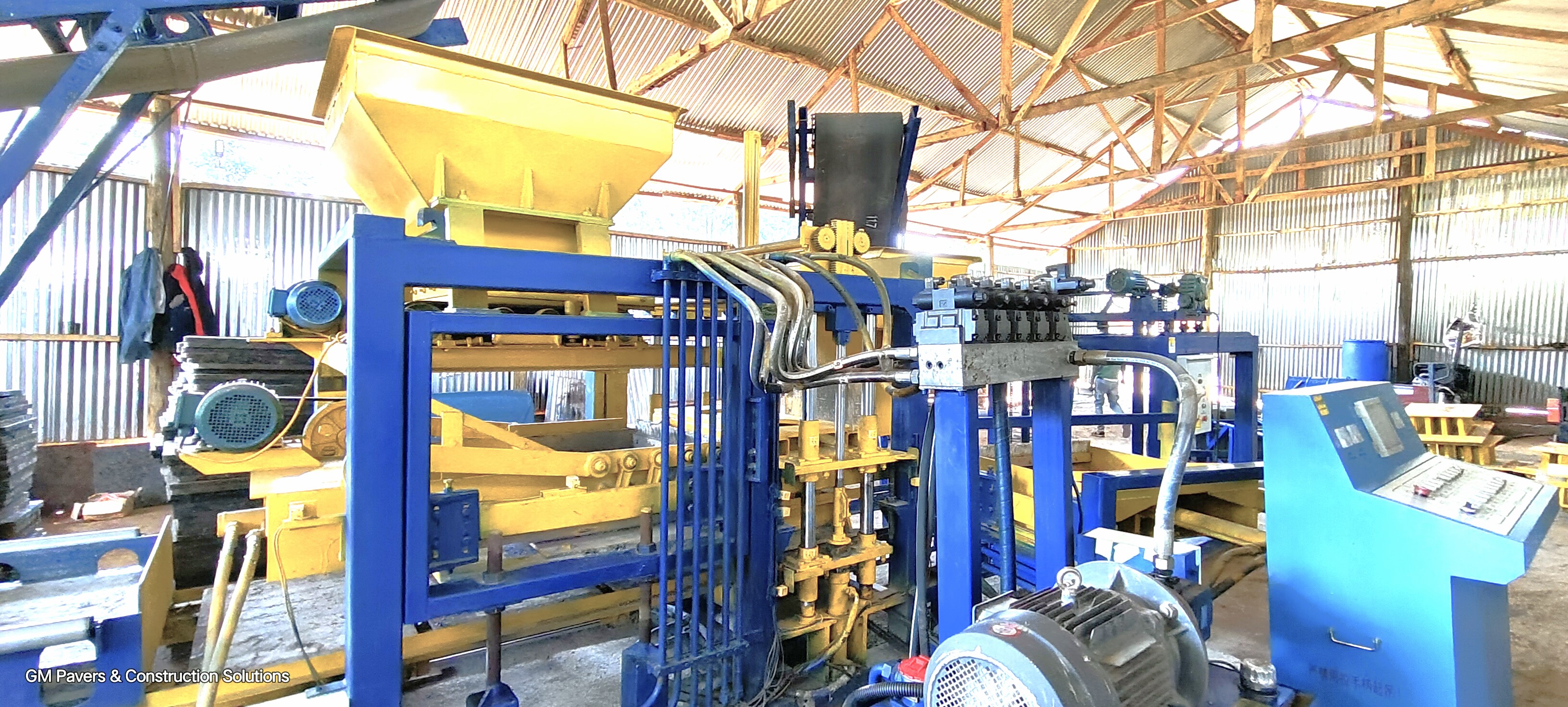 GM Pavers factory